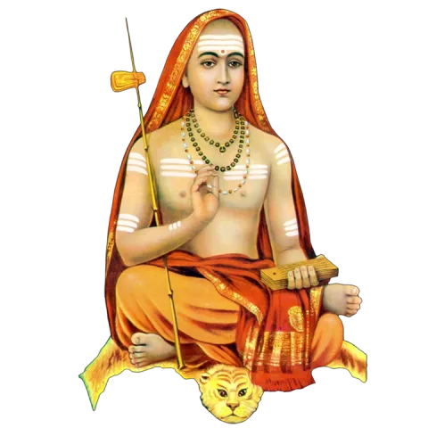 Adi Shankaracharya, founder of the Advaita tradition followed by Smartha Brahmin families